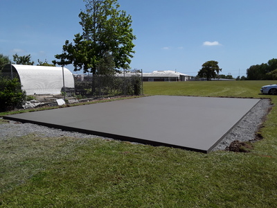 Dawson Primary School - 13x8 pad for bike container