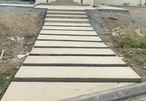 Sahara oxide stepping stones and stairs