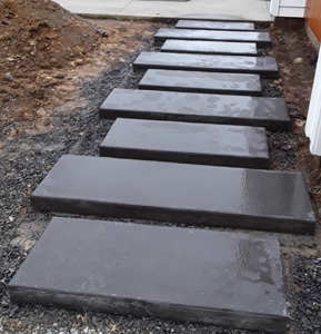 5kg Black Oxide stepping stones